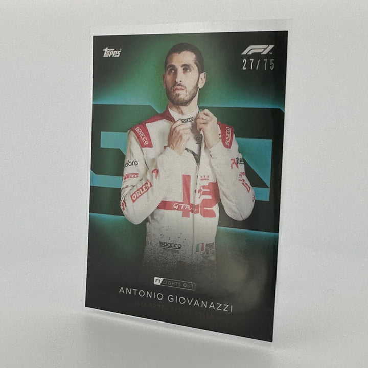 /75 Antonio Giovinazzi - Drivers - Green Parallel