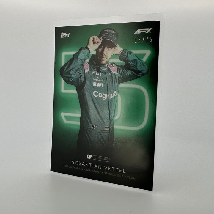 /75 Sebastian Vettel - Drivers - Green Parallel