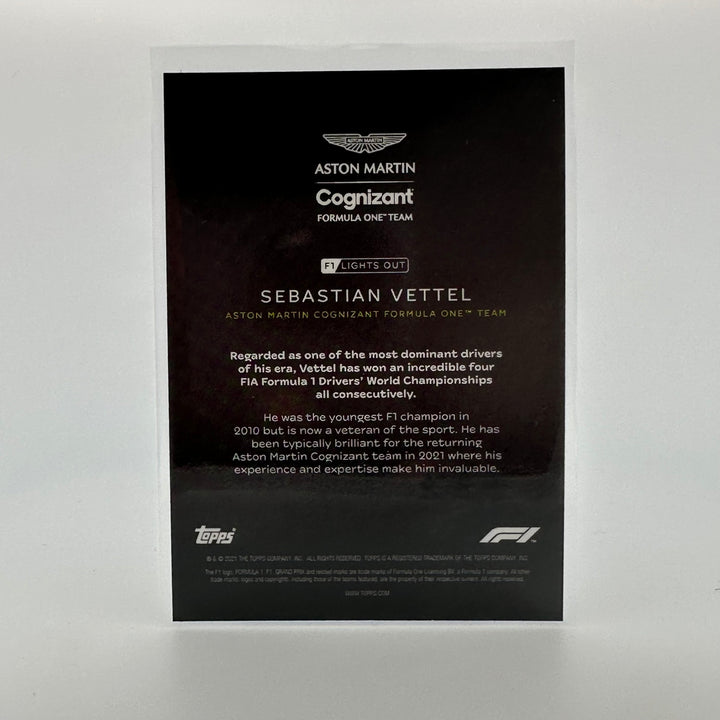 /75 Sebastian Vettel - Drivers - Green Parallel