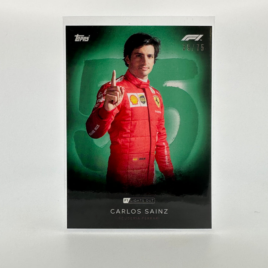 /75 Carlos Sainz - Drivers - Green Parallel