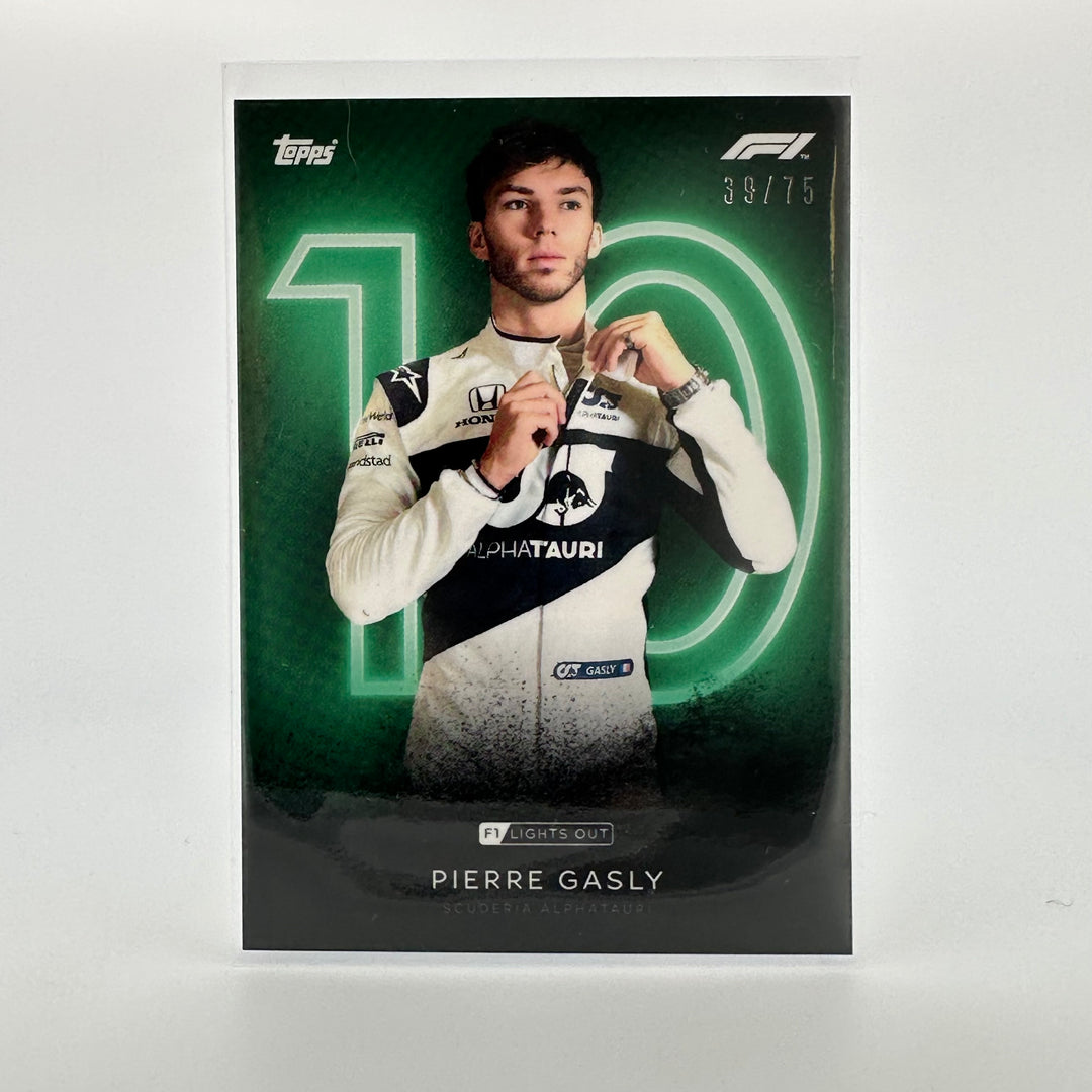 /75 Pierre Gasly - Drivers - Green Parallel