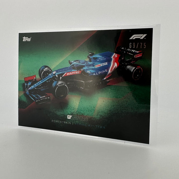 /75 Alpine F1 Team - Powertrain - Green Parallel