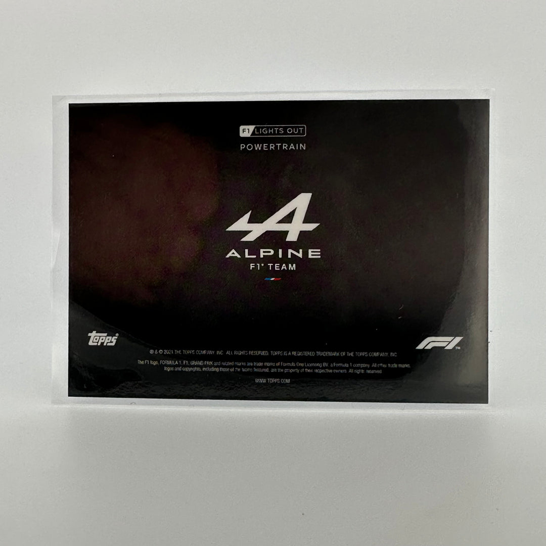 /75 Alpine F1 Team - Powertrain - Green Parallel