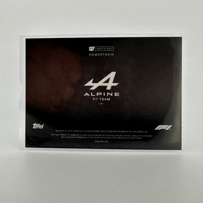 /75 Alpine F1 Team - Powertrain - Green Parallel