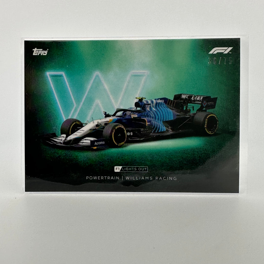 /75 Williams Racing - Powertrain - Green Parallel