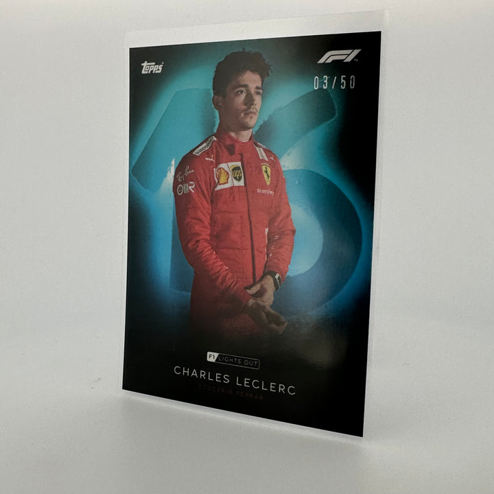 03/50 Charles Leclerc - Driver - Aqua Parallel