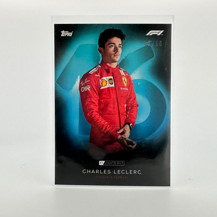 03/50 Charles Leclerc - Driver - Aqua Parallel