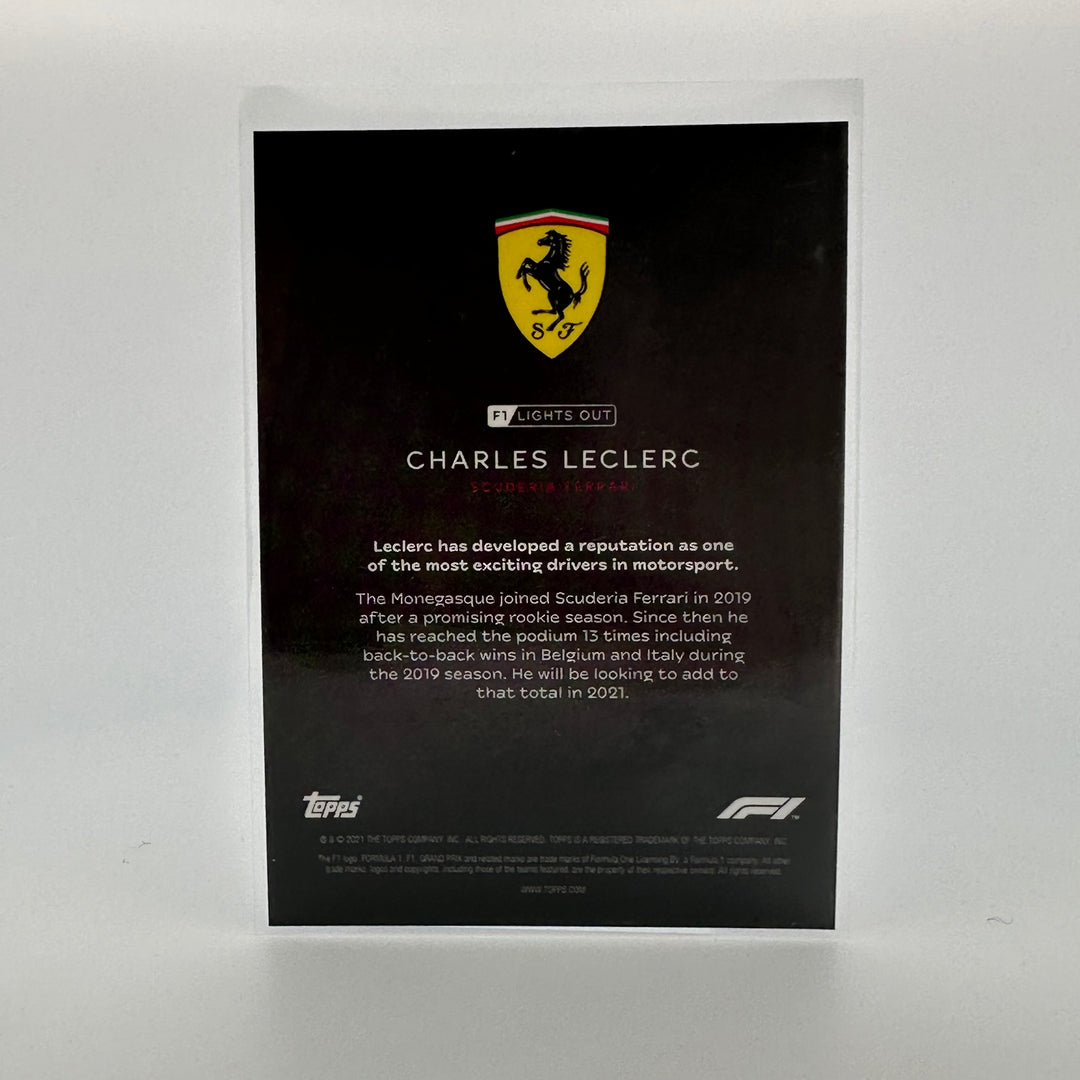 03/50 Charles Leclerc - Driver - Aqua Parallel