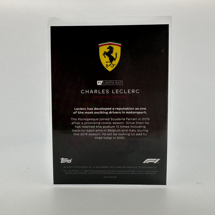 03/50 Charles Leclerc - Driver - Aqua Parallel