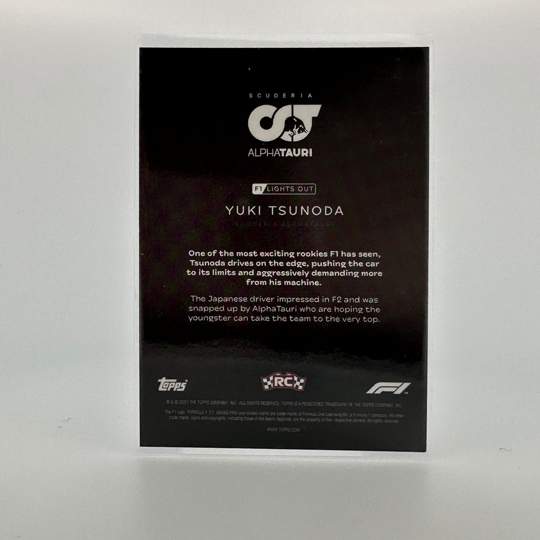 /50 Yuki Tsunoda - Driver - Aqua Parallel - RC