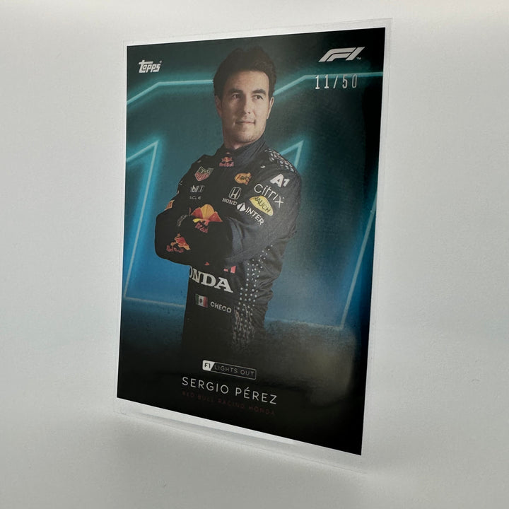 11/50 Sergio Perez - Driver - Aqua Parallel
