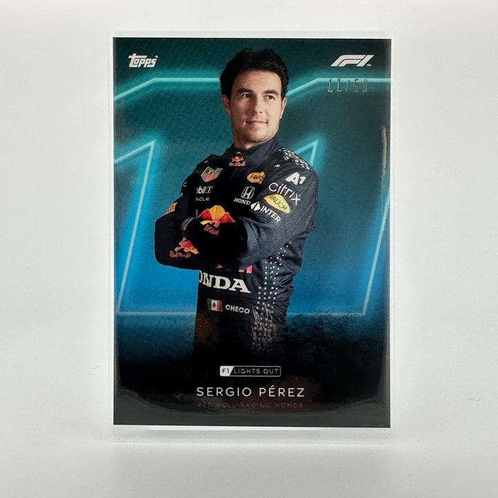 11/50 Sergio Perez - Driver - Aqua Parallel