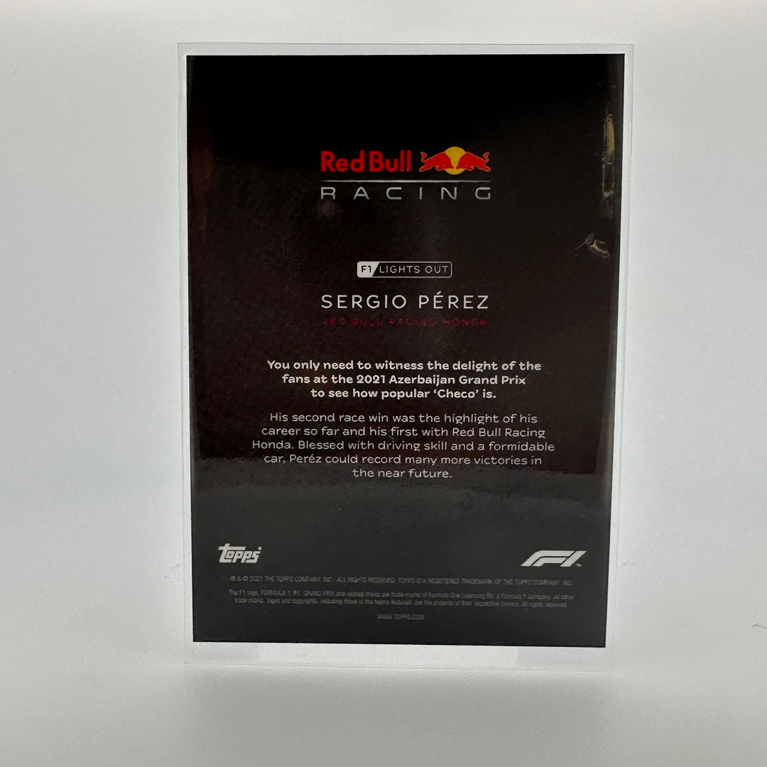 11/50 Sergio Perez - Driver - Aqua Parallel