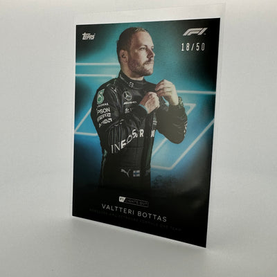 18/50 Valtteri Bottas - Driver - Aqua Parallel