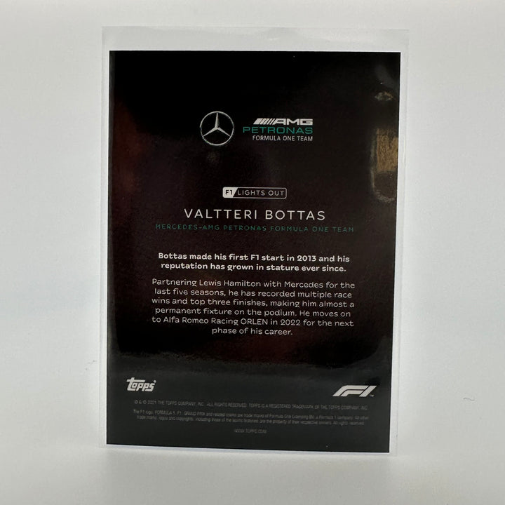 18/50 Valtteri Bottas - Driver - Aqua Parallel