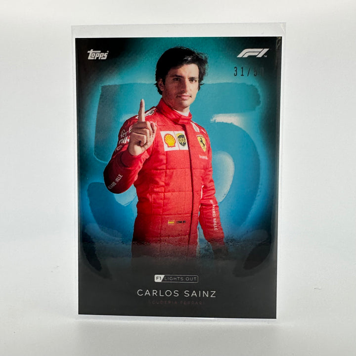 31/50 Carlos Sainz - Driver - Aqua Parallel