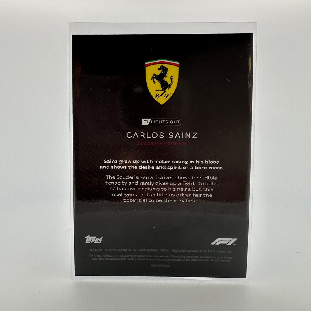 31/50 Carlos Sainz - Driver - Aqua Parallel