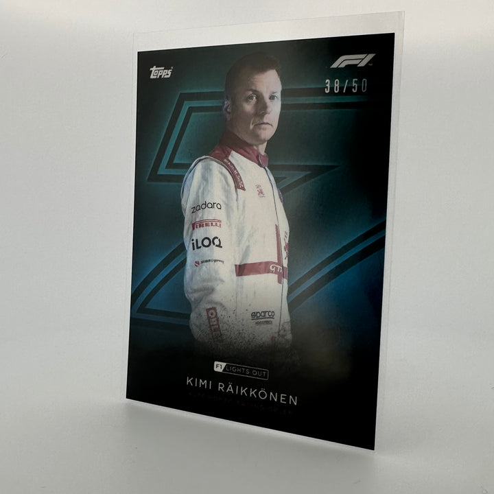 38/50 Kimi Raikkonen - Driver - Aqua Parallel