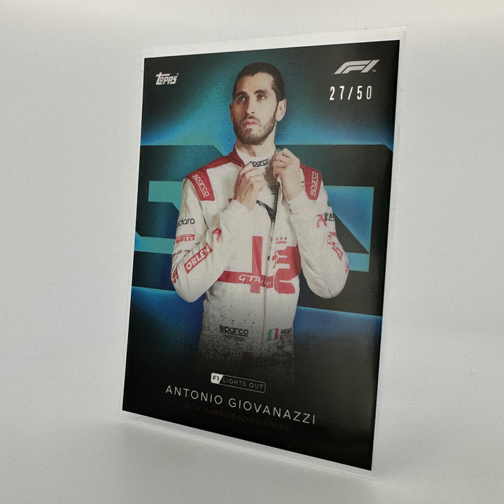 /50 Antonio Giovinazzi - Driver - Aqua Parallel