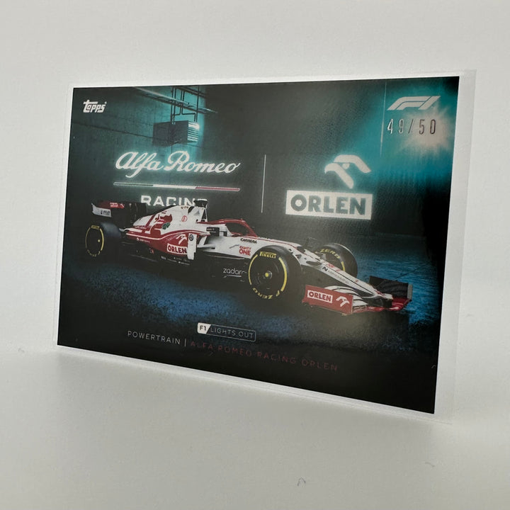 /50 Alfa Romeo Racing Orlen - Powertrain - Aqua Parallel