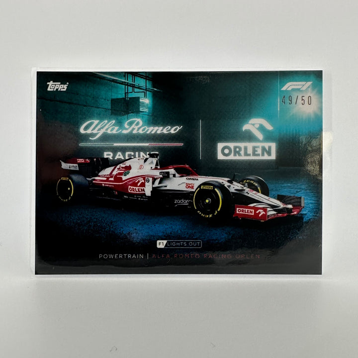 /50 Alfa Romeo Racing Orlen - Powertrain - Aqua Parallel
