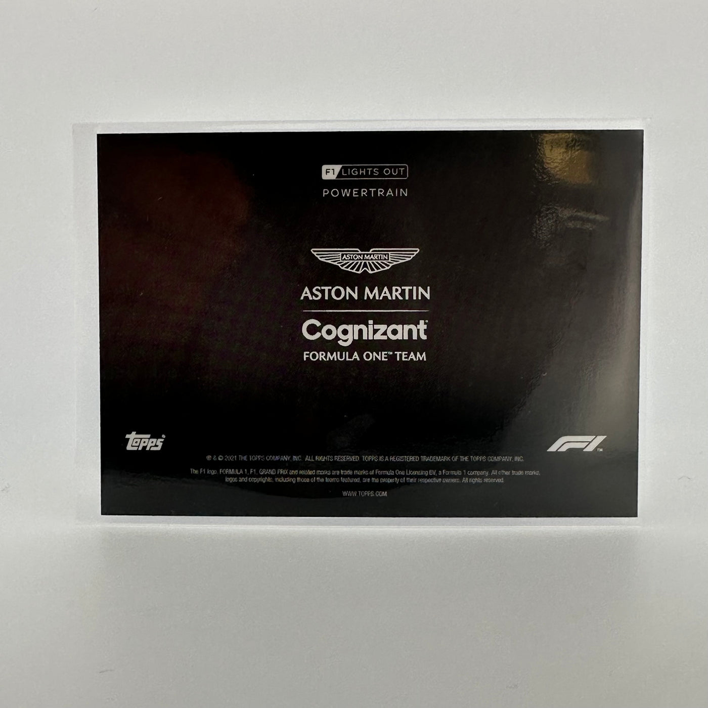 06/10 Aston Martin Cognizant - Powertrain -  Red Parallel