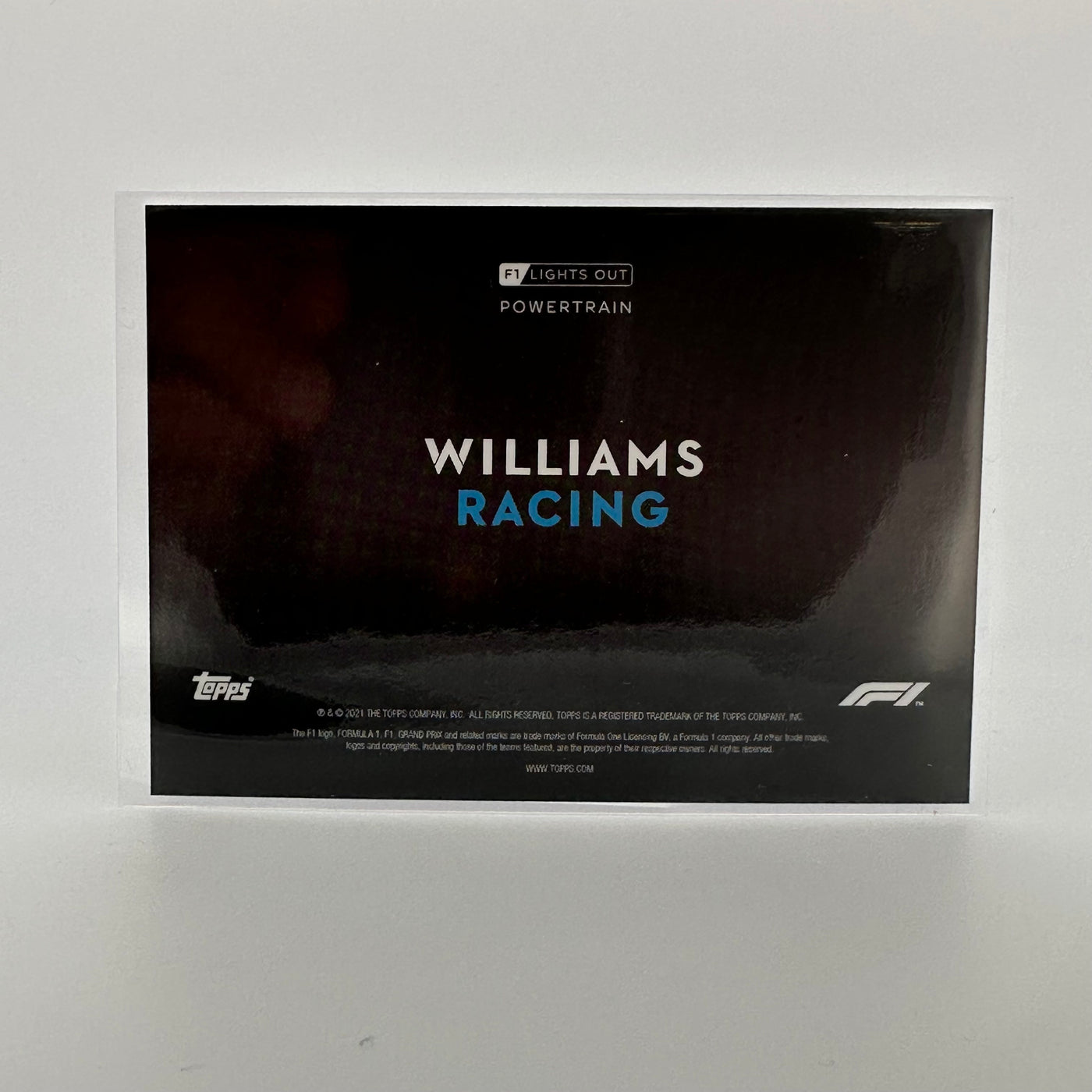07/10 Williams Racing - Powertrain -  Red Parallel