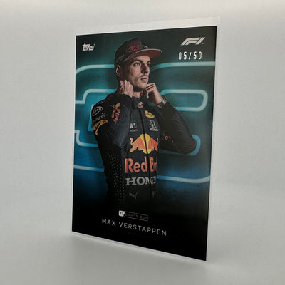 05/50 Max Verstappen - Driver - Aqua Parallel
