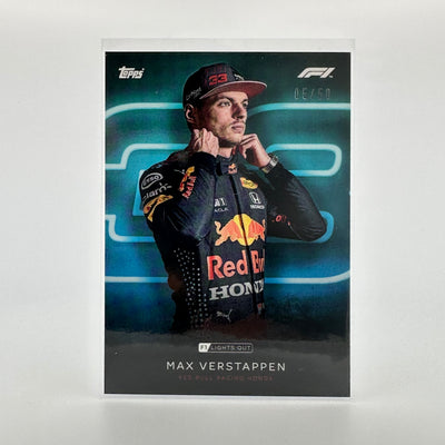 05/50 Max Verstappen - Driver - Aqua Parallel