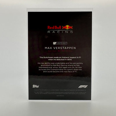 05/50 Max Verstappen - Driver - Aqua Parallel