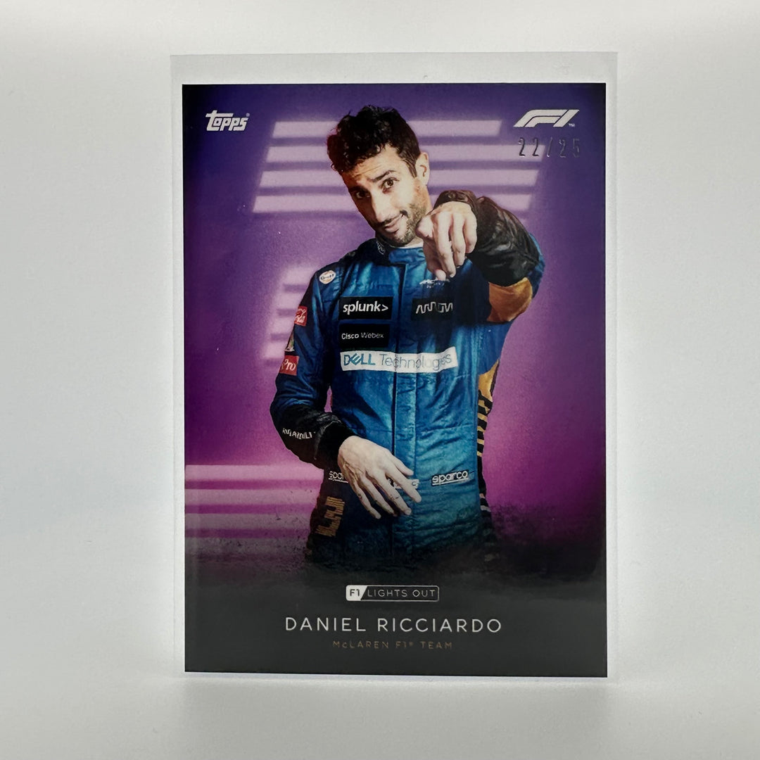 /25 Daniel Ricciardo - Drivers - Purple Parallel