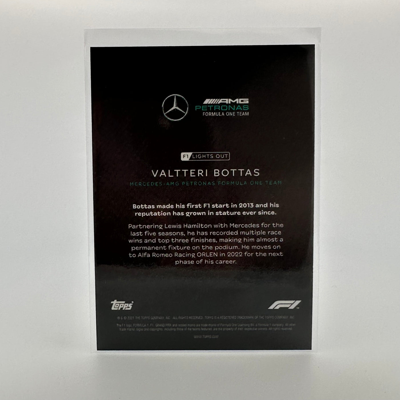 18/25 Valtteri Bottas - Drivers - Purple Parallel