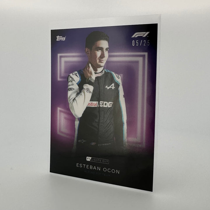 05/25 Esteban Ocon - Drivers - Purple Parallel