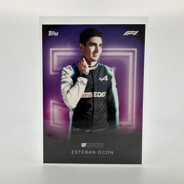 05/25 Esteban Ocon - Drivers - Purple Parallel