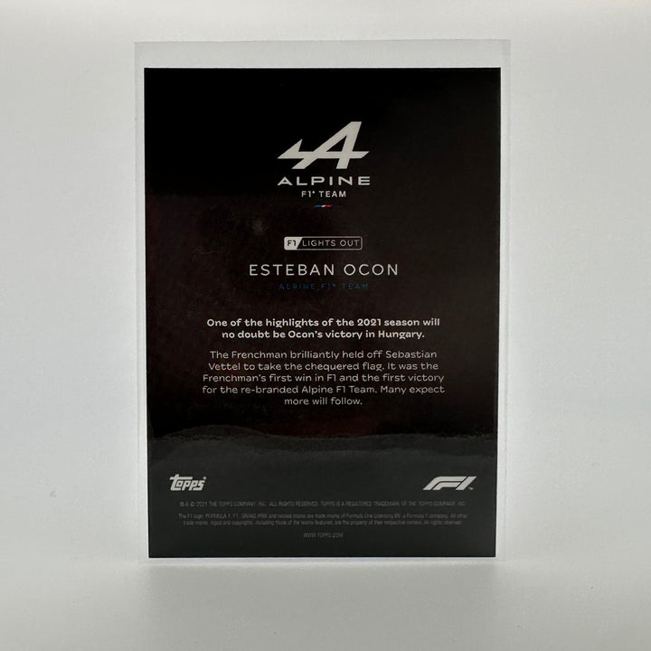 05/25 Esteban Ocon - Drivers - Purple Parallel