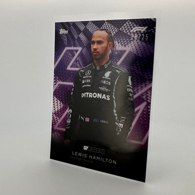 16/25 Lewis Hamilton - History Maker - Purple Parallel