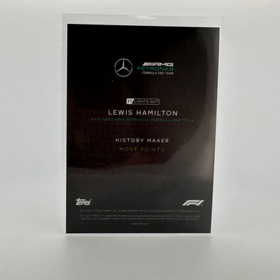 16/25 Lewis Hamilton - History Maker - Purple Parallel
