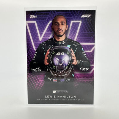 22/25 Lewis Hamilton - Driver World Champion - Purple Parallel