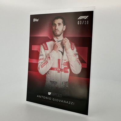 03/10 Antonio Giovinazzi - Drivers -  Red Parallel