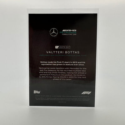 08/10 Bottas Valtteri - Drivers -  Red Parallel