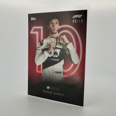 09/10 Pierre Gasly - Drivers -  Red Parallel