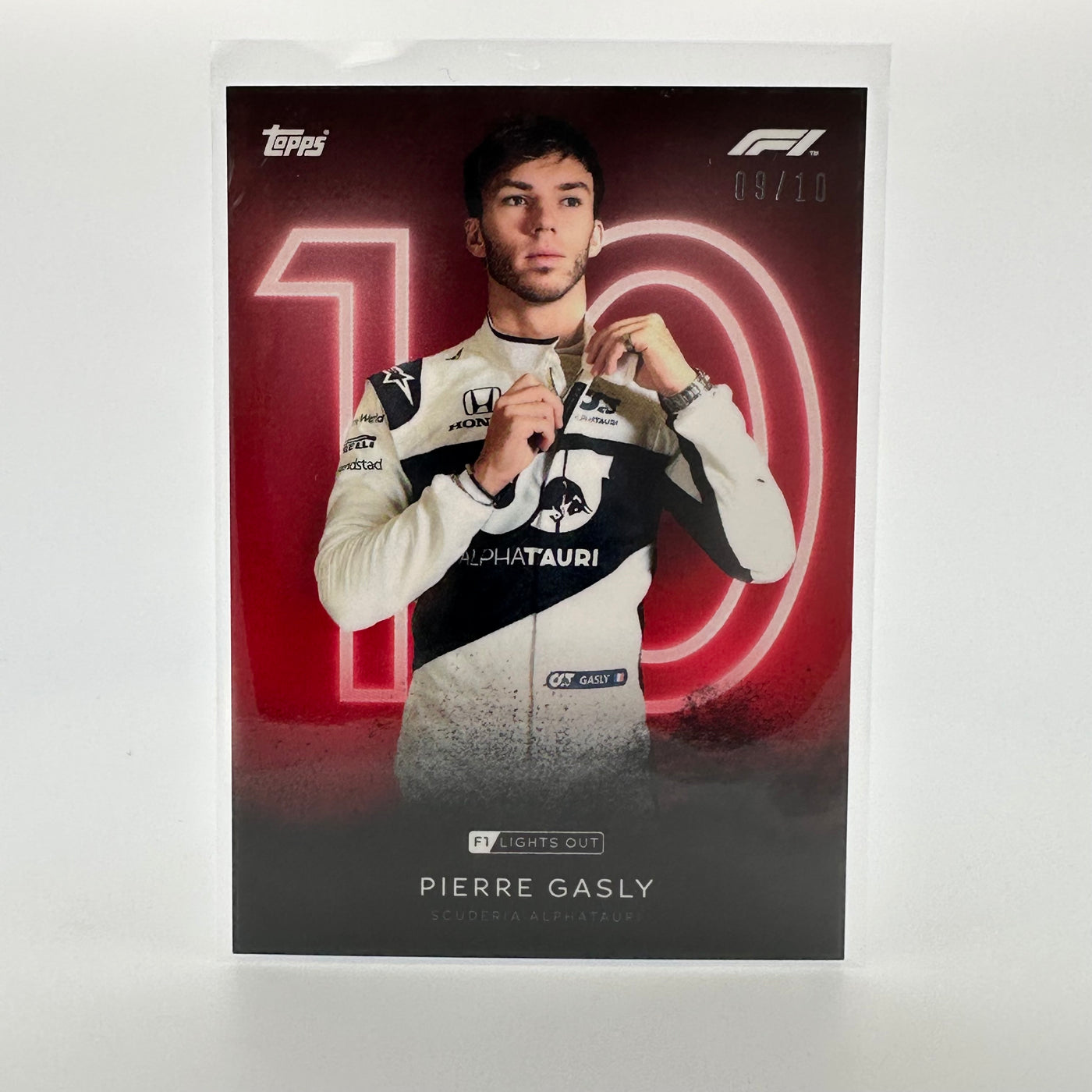 09/10 Pierre Gasly - Drivers -  Red Parallel