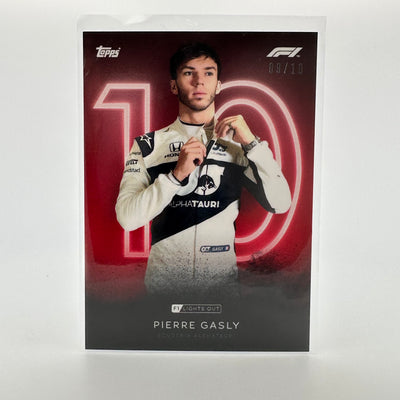 09/10 Pierre Gasly - Drivers -  Red Parallel