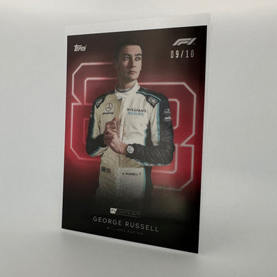 09/10 George Russell - Drivers -  Red Parallel