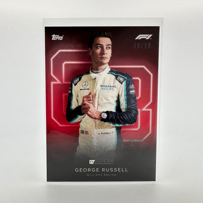 09/10 George Russell - Drivers -  Red Parallel