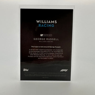 09/10 George Russell - Drivers -  Red Parallel