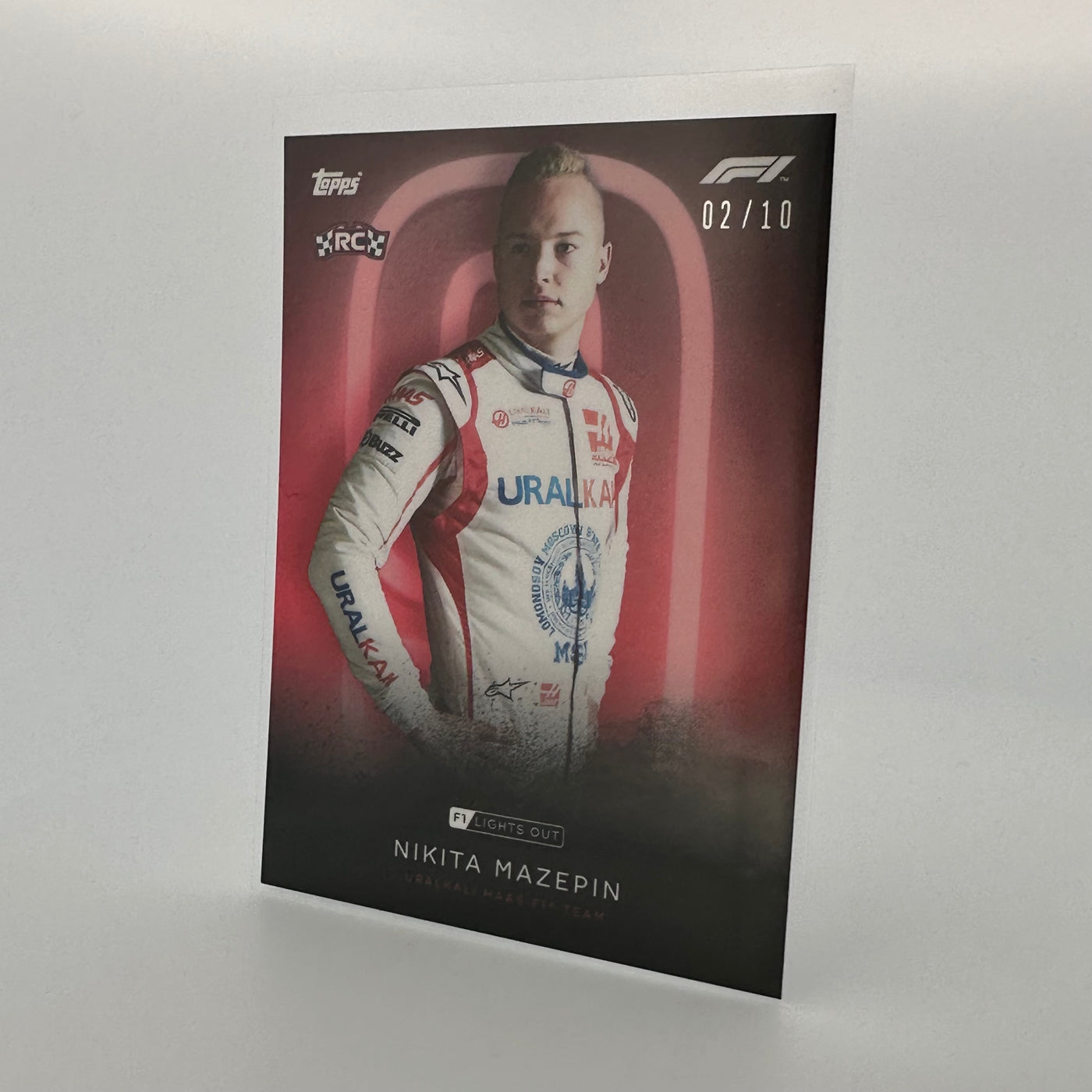 02/10 Nikita Mazepin - Drivers -  Red Parallel