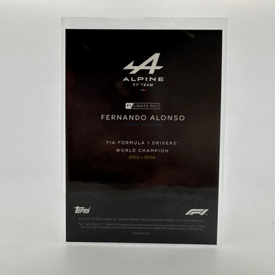 07/10 Fernando Alonso - Drivers World Champion