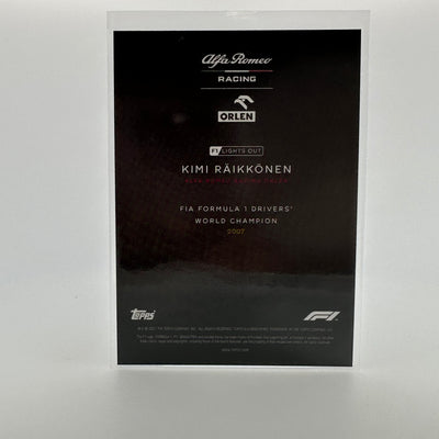 09/10 Kimi Raikkonen - Drivers World Champion