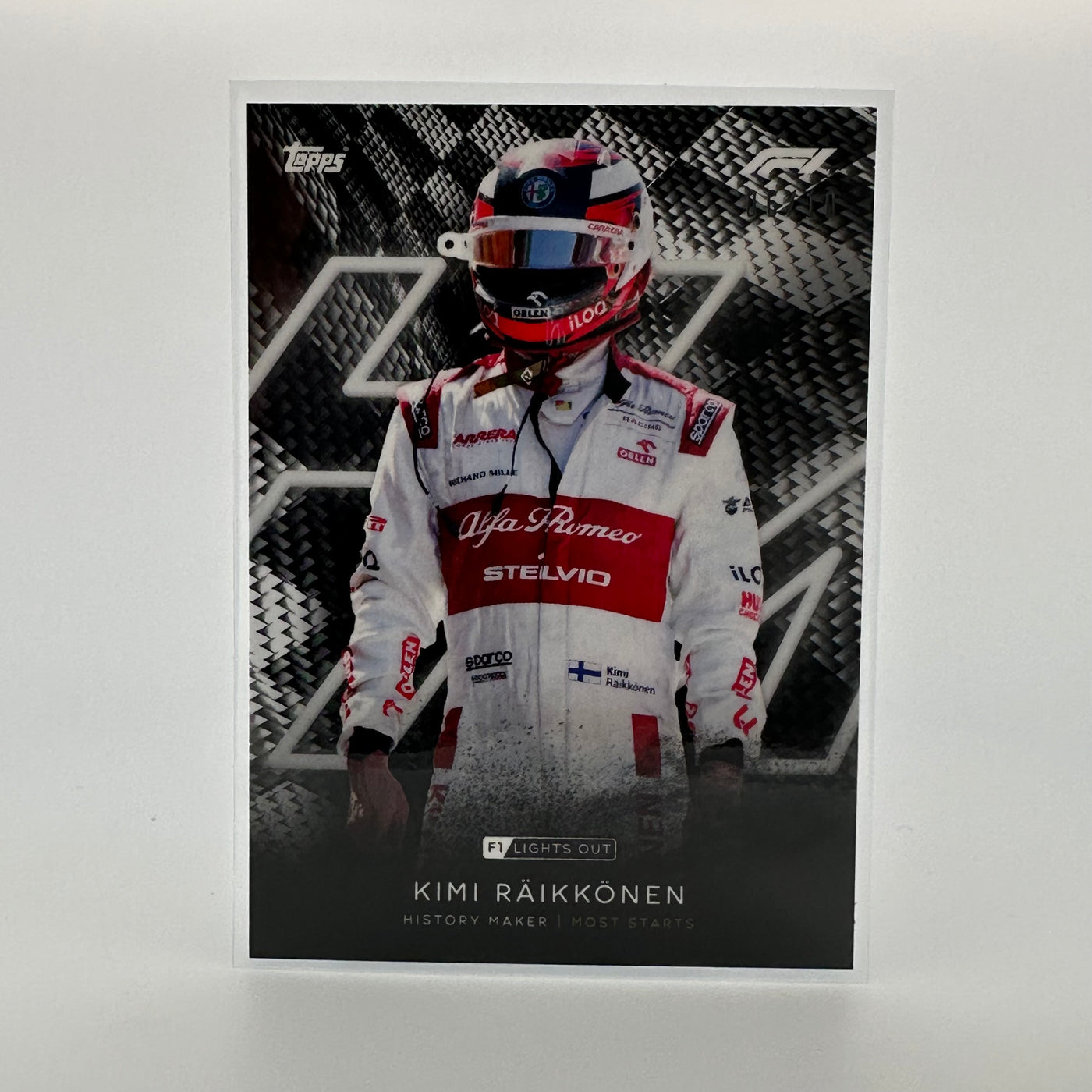 06/10 Kimi Raikkonen - History Maker - Black Parallel